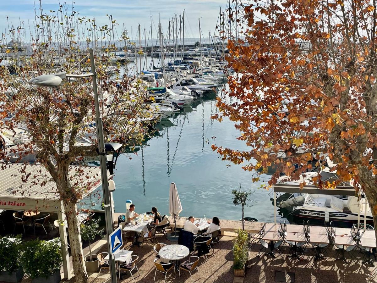 Le Petit Pinson Meerblick Port Golfe-Juan Luaran gambar