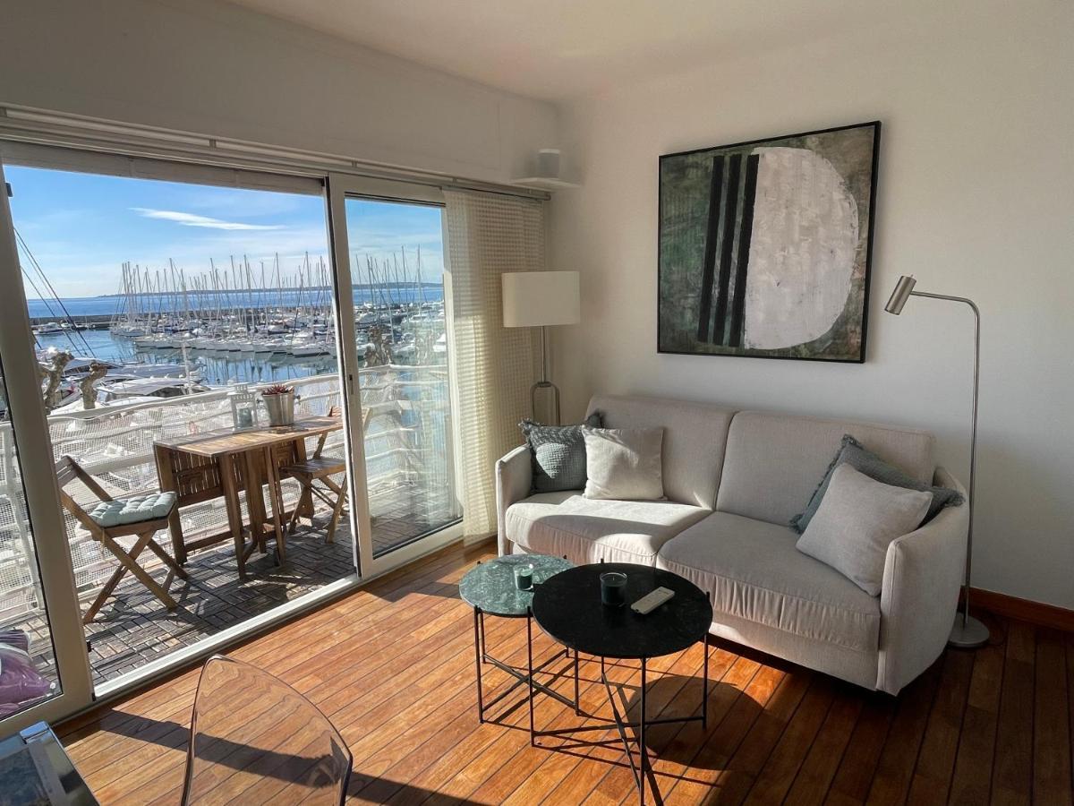 Le Petit Pinson Meerblick Port Golfe-Juan Luaran gambar